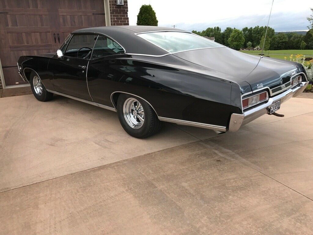 For Sale Triple Black 1967 Chevrolet Impala Ss427 Gm