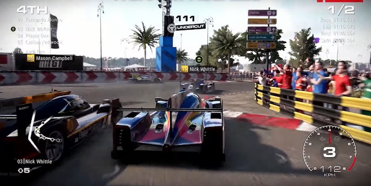 Barcelona - Grid Autosport - PC Gameplay - Steam 