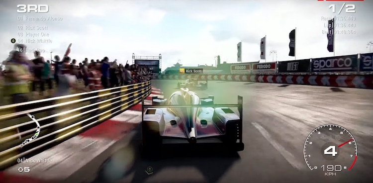 Barcelona - Grid Autosport - PC Gameplay - Steam 