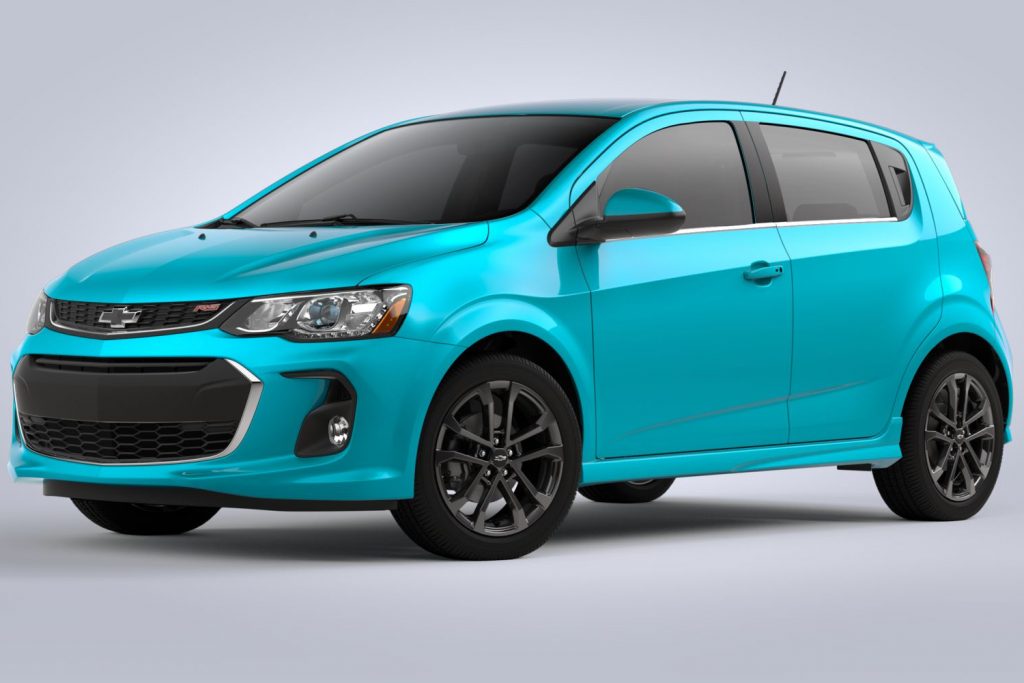 2020 Chevy Sonic: Our First Look At The New Oasis Blue Hue | GM Authority