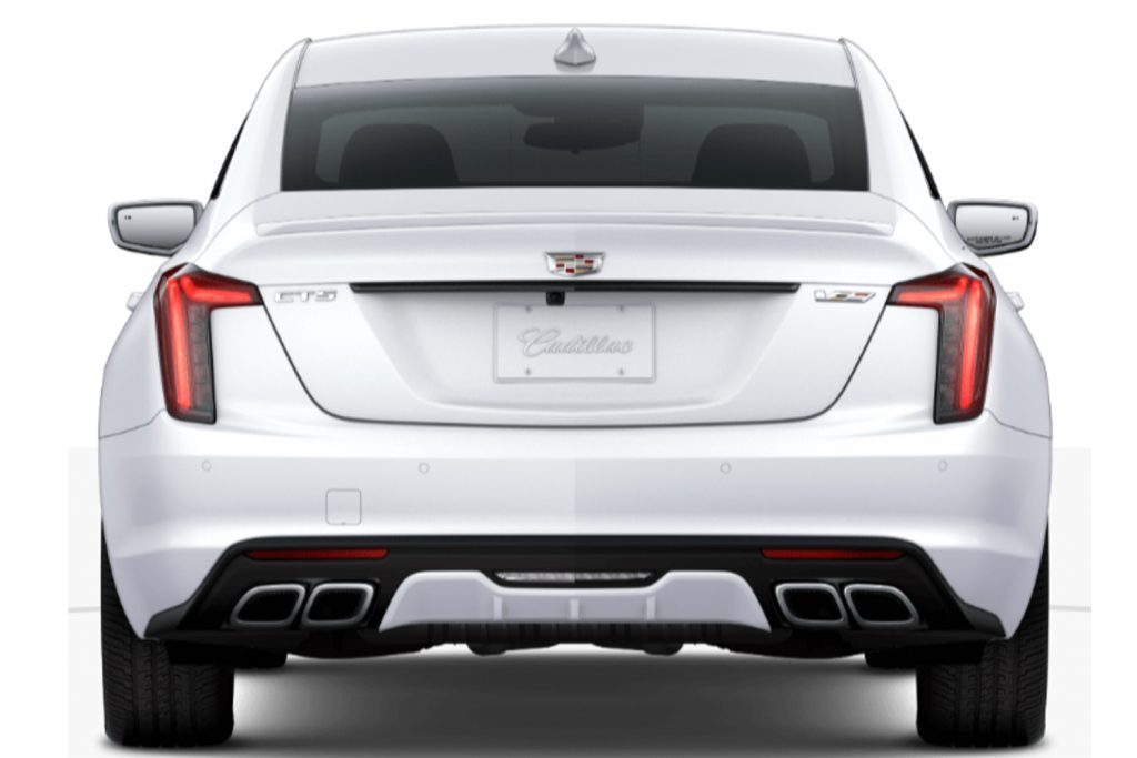 JR2 UNPAINTED Rear Window Roof Spoiler Fit 2020 2021 CADILLAC CT5 Car