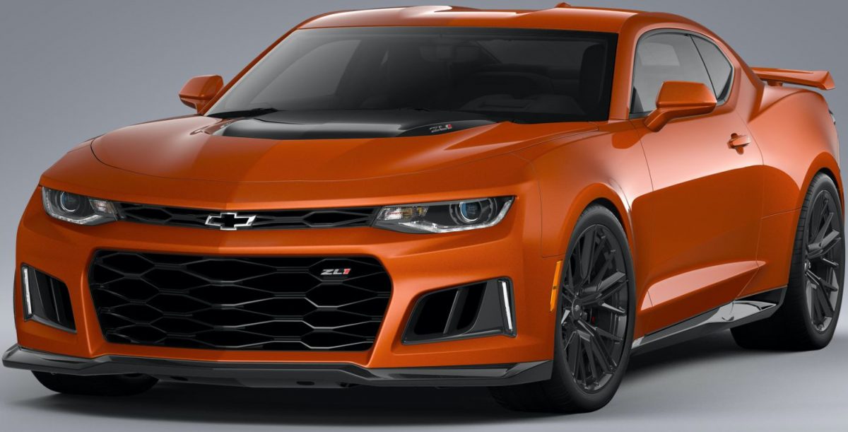 2022 Chevy Camaro Gets New Vivid Orange Color First Look