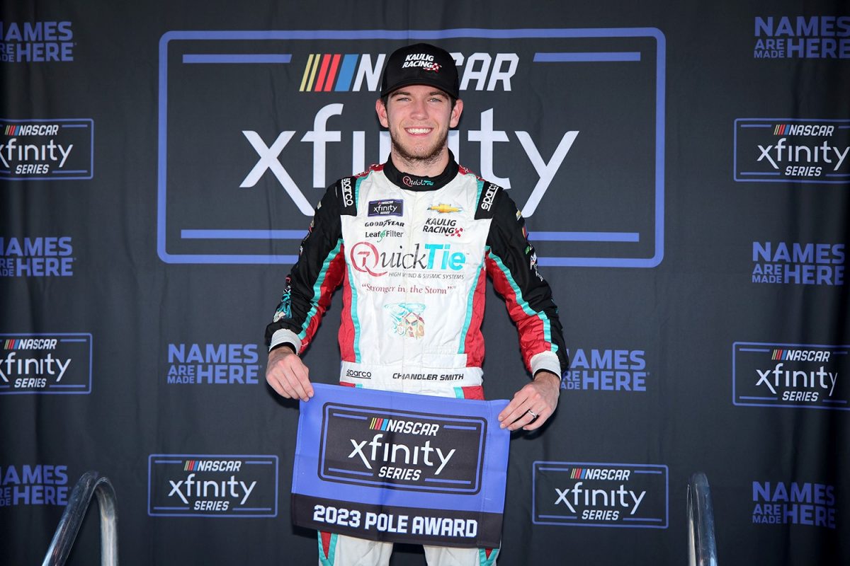 No Nascar Chevy Scores Xfinity Pole Magic Mile June