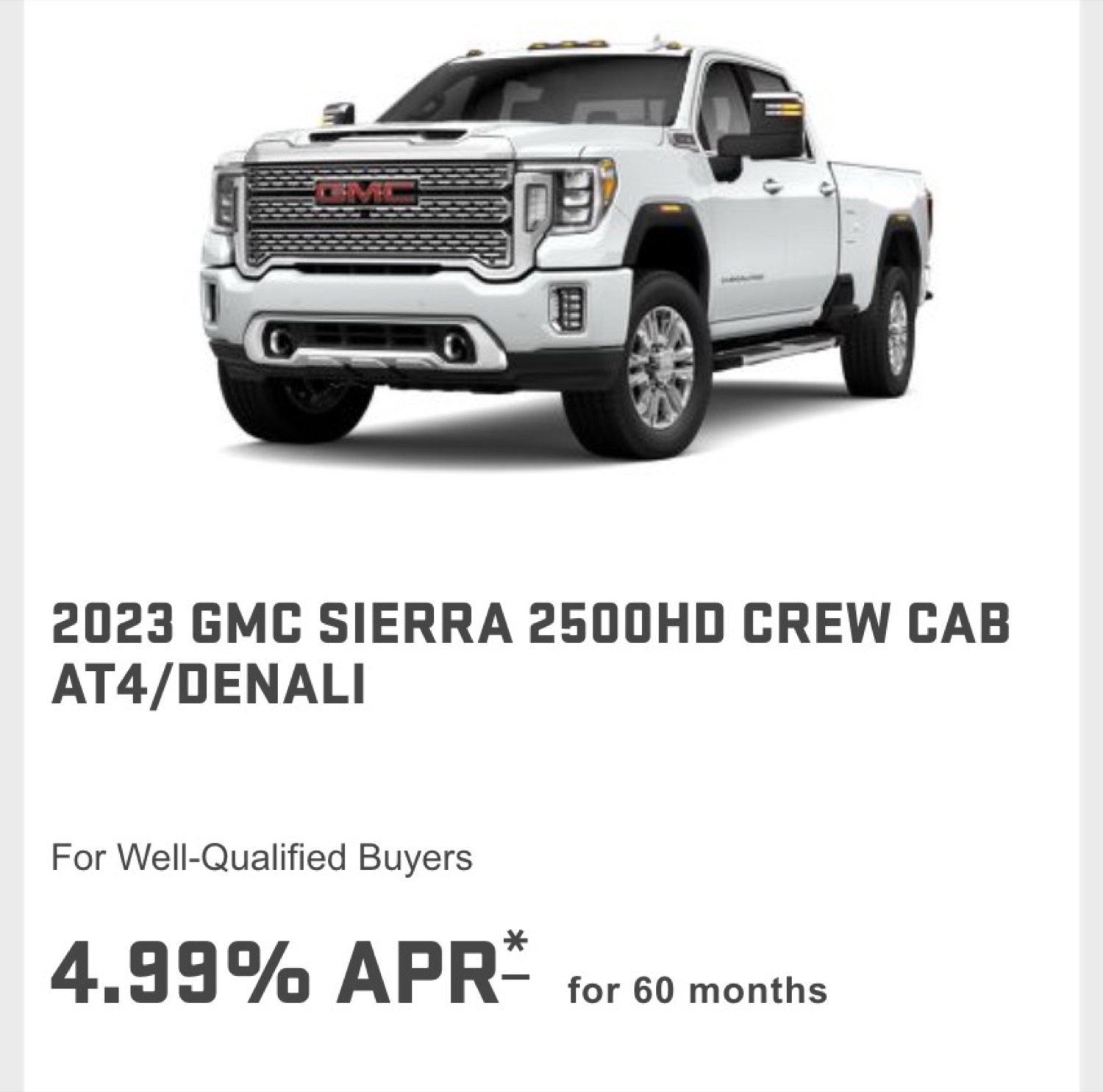 GMC Sierra HD Incentive January 2024 GM Authority