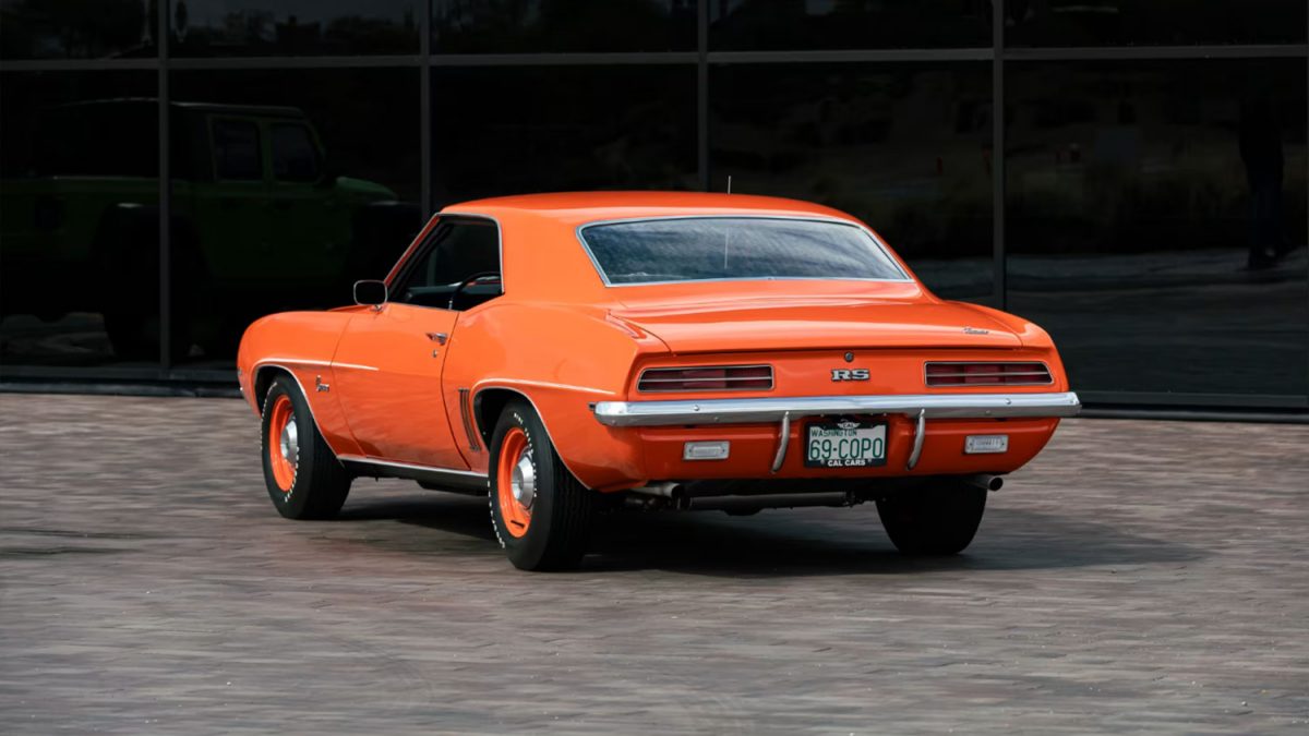 Chevrolet Copo Camaro Rs Headed To Mecum Glendale Auction