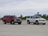 1999 Chevrolet Suburban (left) and 2010 Chevrolet Suburban 75th