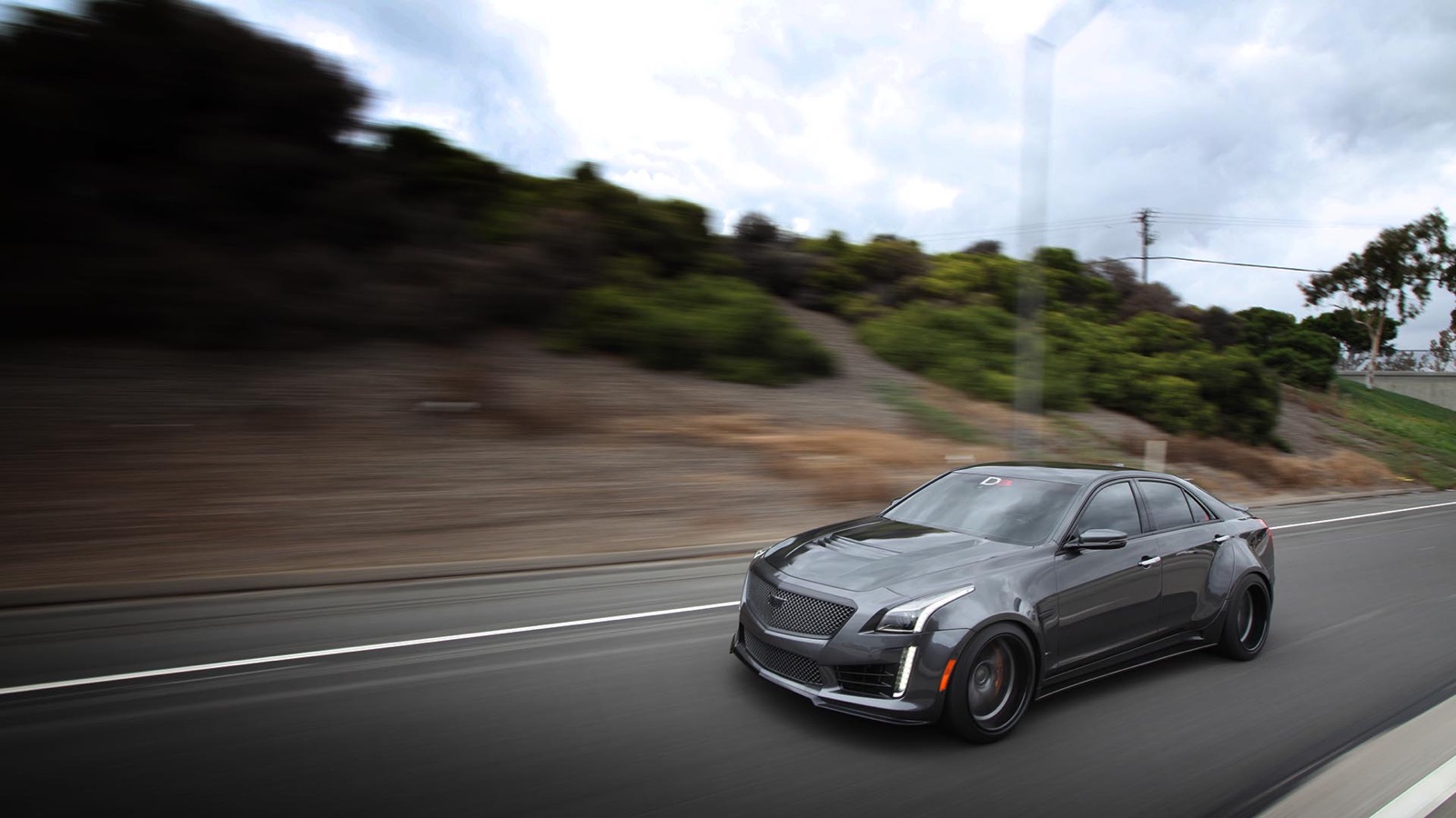 2016 D3 Cadillac CTS-V Widebody Pictures.