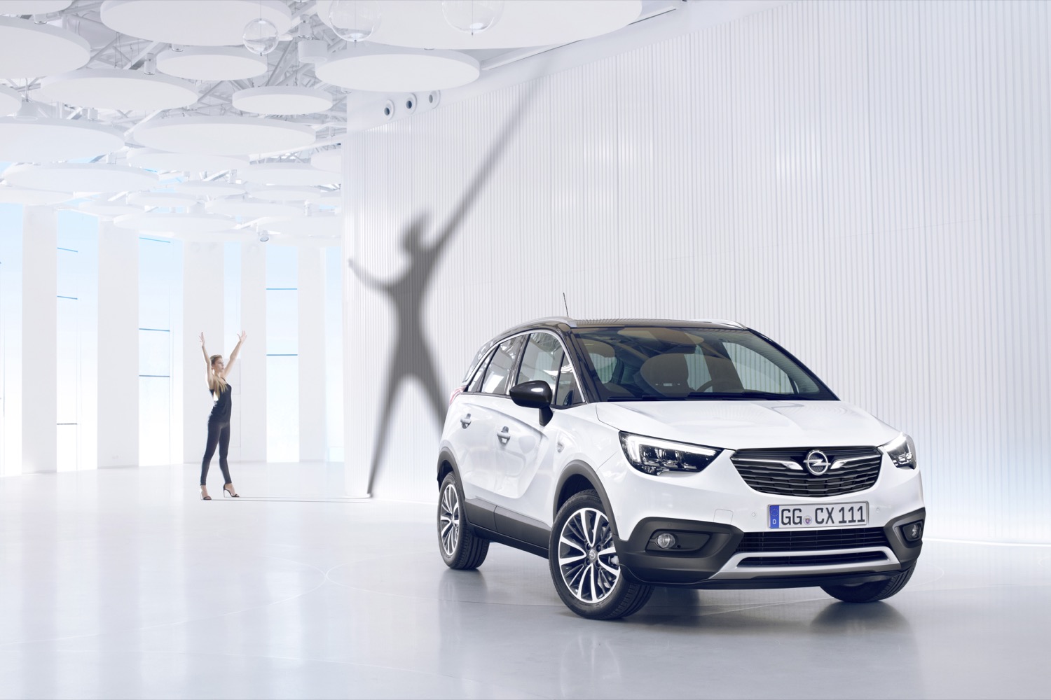Auto Styling Für Opel Crossland X 2017-Präsentieren GPS Navigation