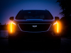2019-cadillac-xt4-sport-exterior-dusk-008-front-end-with-accessory-lights-and-emergency-lights-gma-garage