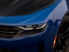 2019-chevrolet-camaro-lt-turbo-1le-exterior-riverside-blue-metallic-september-2018-media-drive-seattle-024-hood-headlight-and-rs-logo