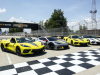 2022-chevrolet-corvette-stingray-imsa-gtlm-championship-c8-r-edition-exterior-006-left-to-right-convertible-in-accelerate-yellow-metallic-c8-r-coupe-in-accelerate-yellow-metallic-c8-stingray-pace-car