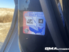 2023-chevrolet-colorado-first-drive-wentzville-assembly-plant-sticker-on-drivers-door