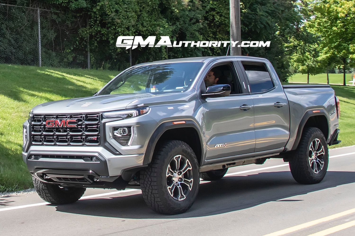 2023-gmc-canyon-at4-silver-first-real-world-photos-august-2022-exterior-003