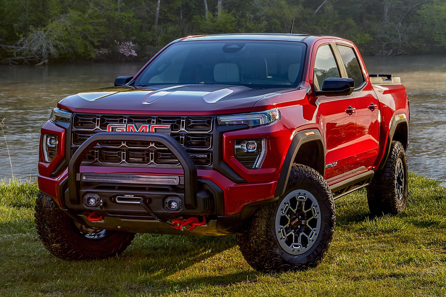 2023-gmc-canyon-at4x-edition-1-first-media-drive-exterior-005-front-three-quarters
