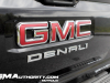 2023-gmc-canyon-denali-onyx-black-gba-first-drive-exterior-068-gmc-denali-logo-badge-on-tailgate