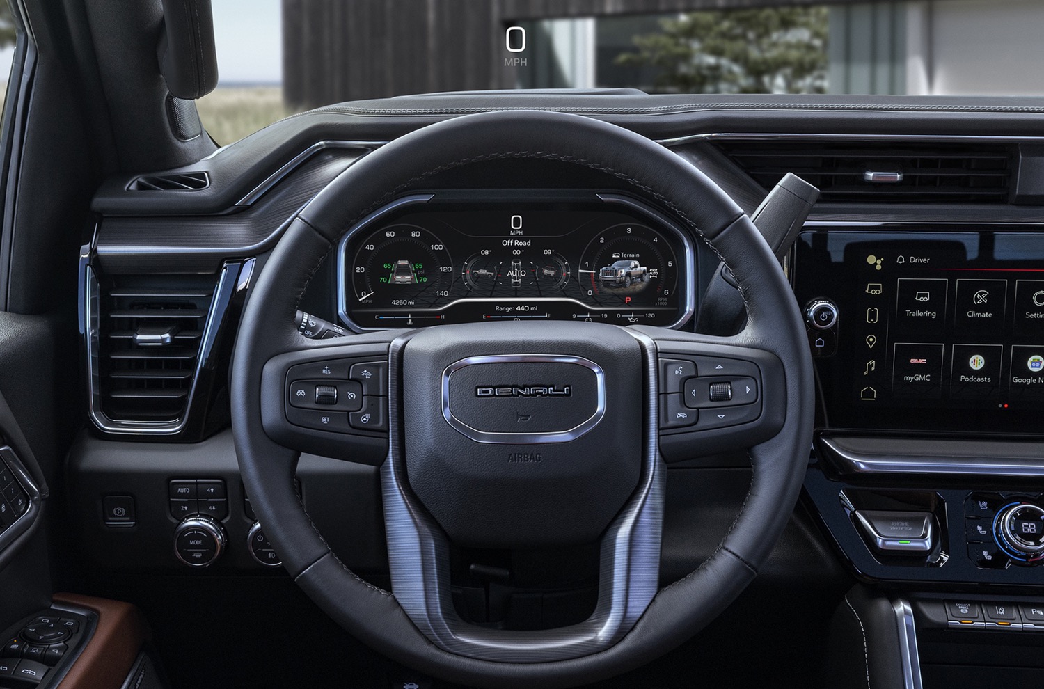 2024 GMC Sierra HD Gets Manual Tilt Steering Wheel Back