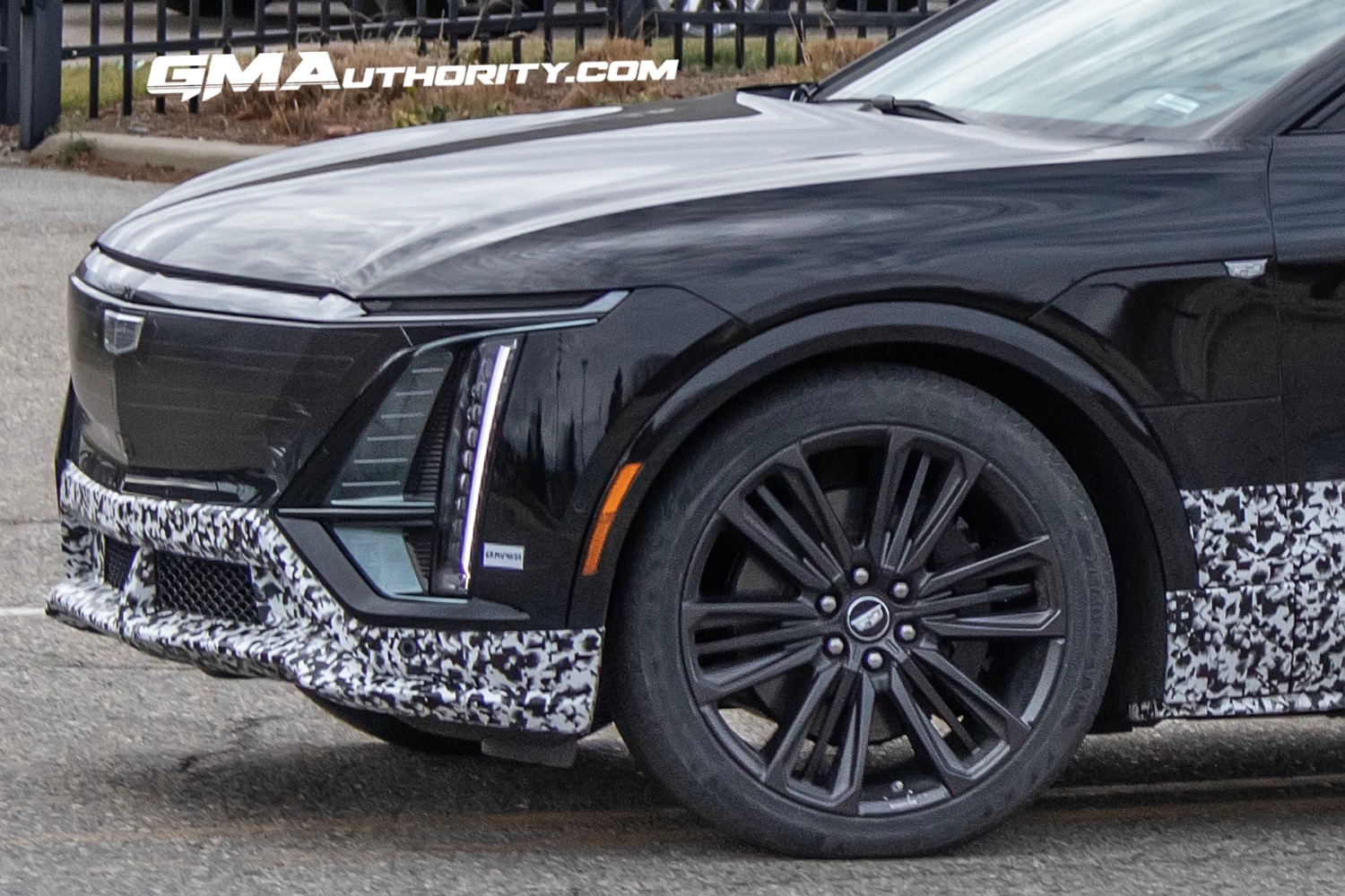 2024 Cadillac Lyriq Sport Spotted With Unlit Grille