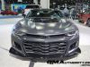 2024-chevrolet-camaro-zl1-collector-edition-coupe-panther-black-matte-gnw-2023-naias-live-photos-exterior-004-front-headlights-grille