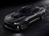 2024-chevrolet-camaro-zl1-collectors-edition-panther-black-matte-gnw-press-photos-exterior-002-side-front-three-quarters-drl-daytime-running-lights