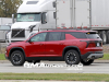 2024-chevrolet-traverse-z71-radiant-red-tintcoat-gnt-spy-shots-exterior-006-side-rear-three-quarters-18-inch-wheels-pxw