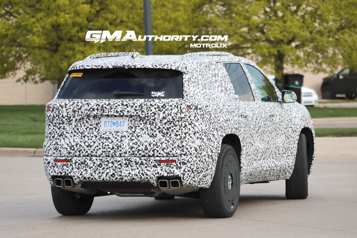 2024 GMC Acadia Caught Testing