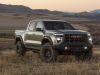 2024-gmc-canyon-at4x-aev-edition-media-drive-exterior-001-front-three-quarters-drl-daytime-running-lights