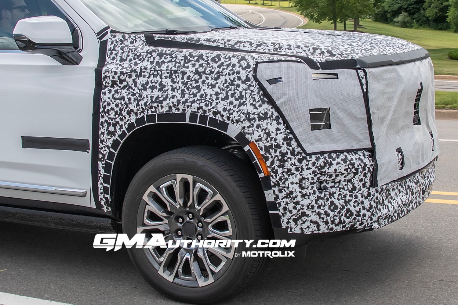 2024 GMC Yukon Denali Ultimate Caught Testing