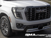 2025-gmc-yukon-denali-ultimate-white-frost-tricoat-g1w-prototype-spy-shots-undisguised-april-2024-exterior-004-front-three-quarters-headlight-grille