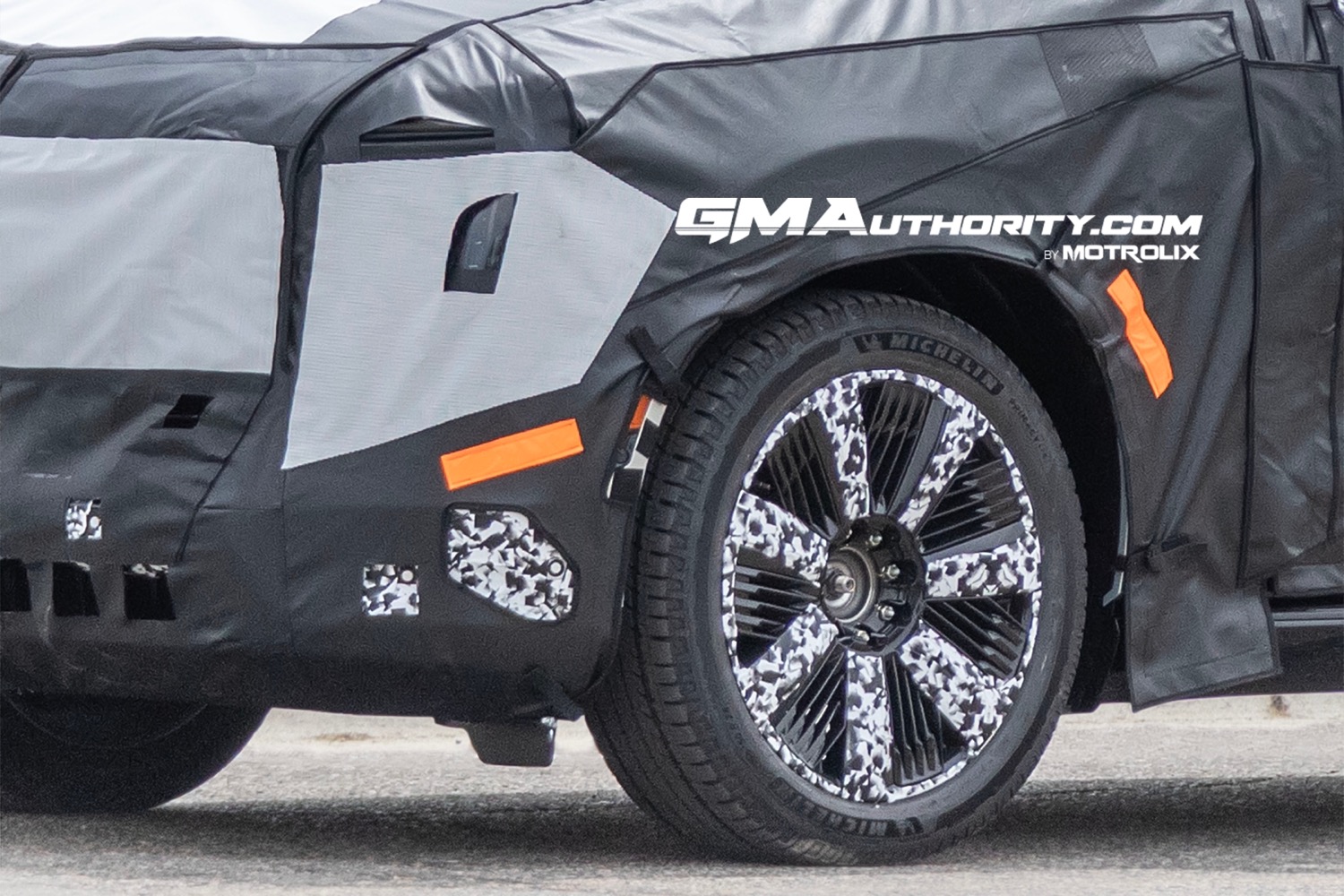 2025 Cadillac Escalade IQ Spy Shots Show Rear Window Design