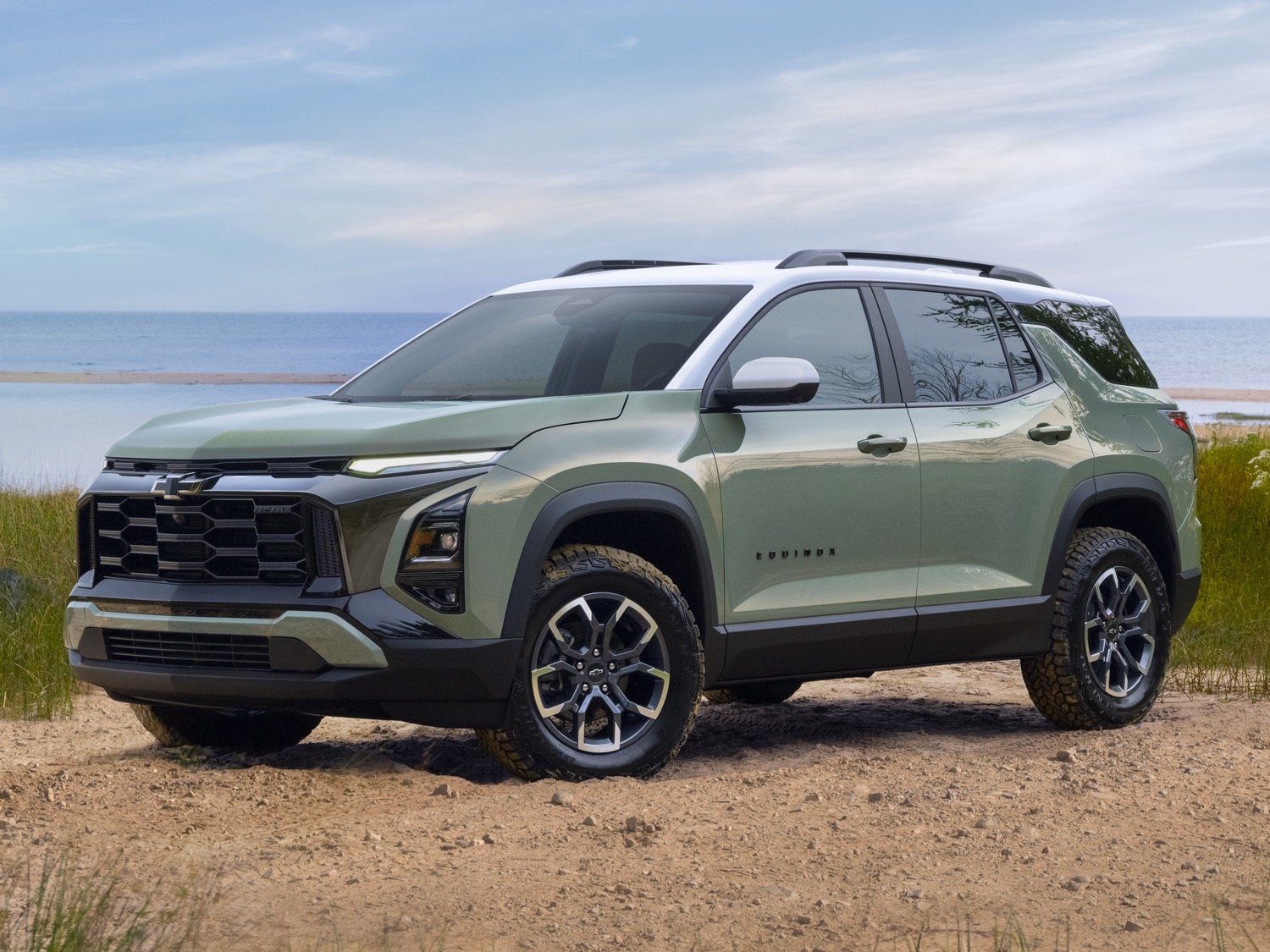 2025 Chevy Equinox Cacti Green With Sunroof