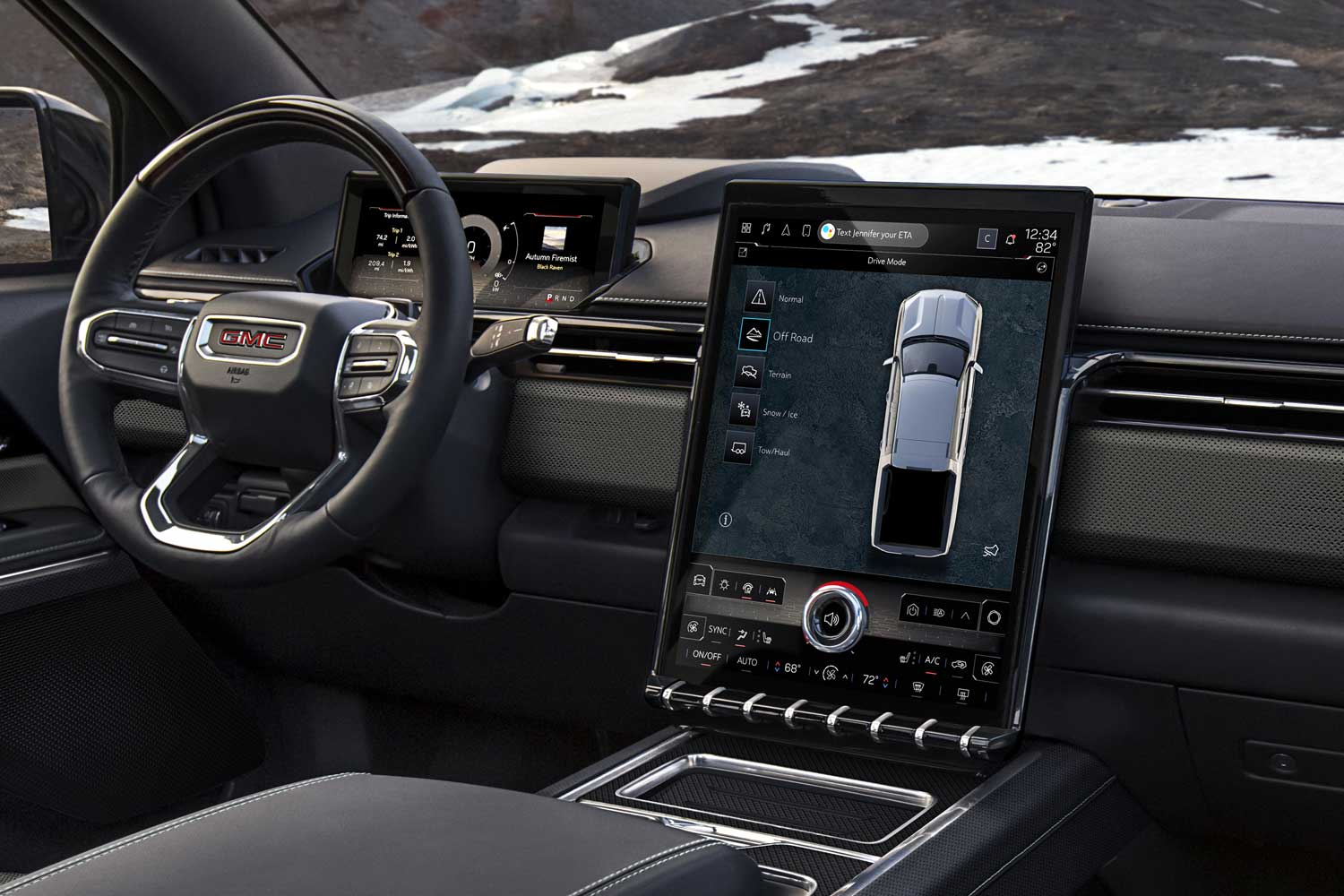 2025 Yukon At4 Interior Images