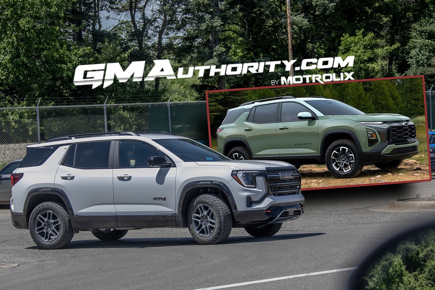 2025 GMC Terrain vs. 2025 Chevy Equinox Exterior Comparison