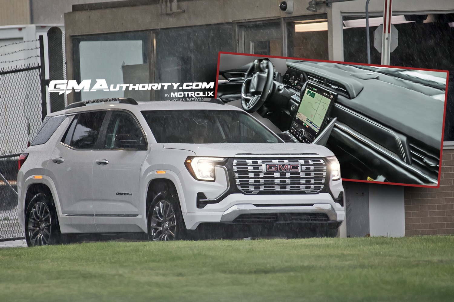 2025 GMC Terrain Interior Spied For The First Time Photos