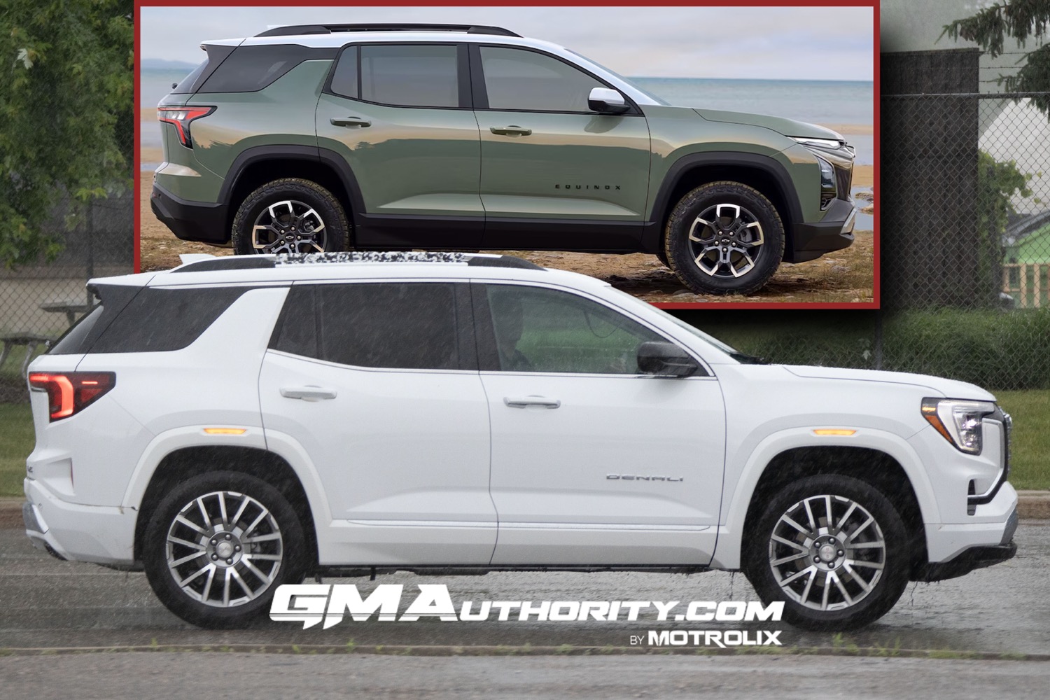 2025 GMC Terrain vs. 2025 Chevy Equinox: Exterior Comparison