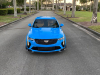 2022-cadillac-ct4-v-blackwing-gma-garage-electric-blue-exterior-015-front-high-angle