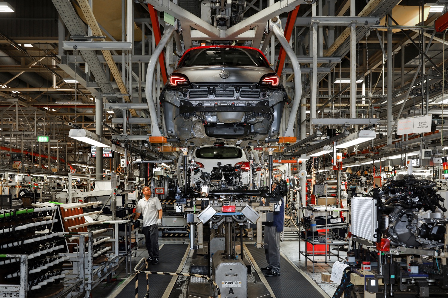 Opel Eisenach Thuringia Germany Plant Gm Authority