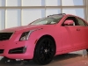 Matte Pink Cadillac ATS
