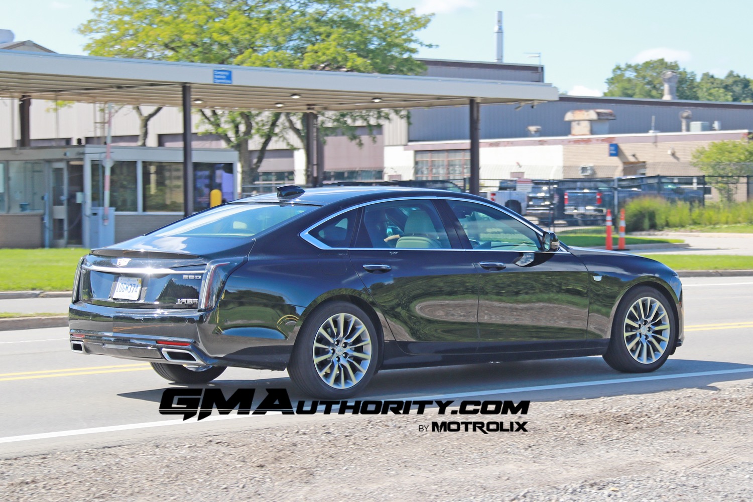 2024 Cadillac CT6 Spy Shots Reveal Production Lighting