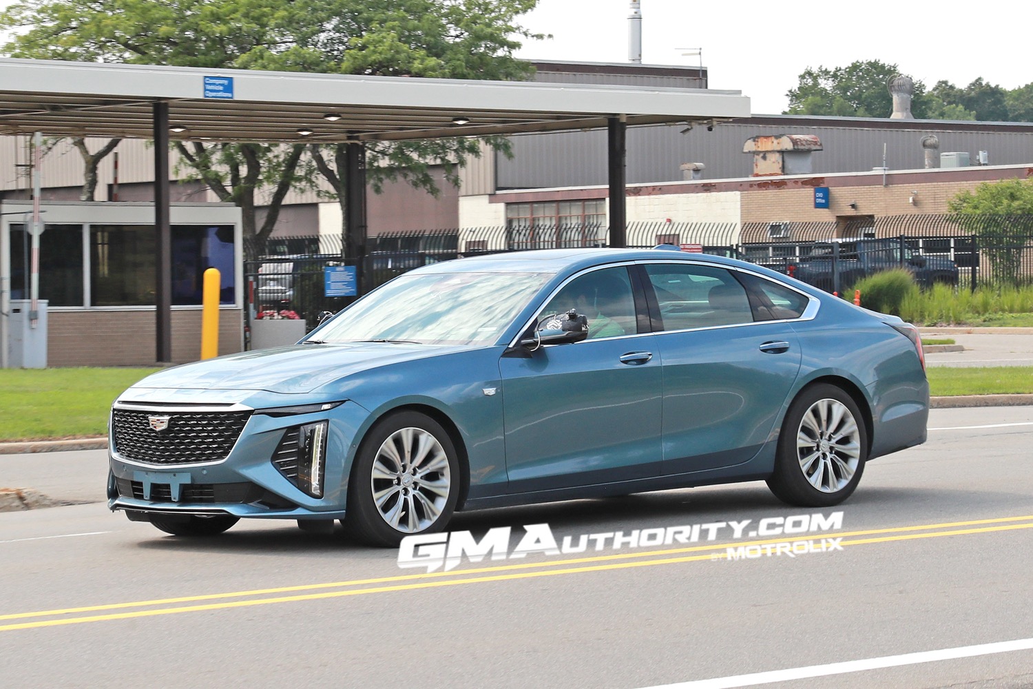 2024 Cadillac CT6 Spy Shots Reveal Production Lighting