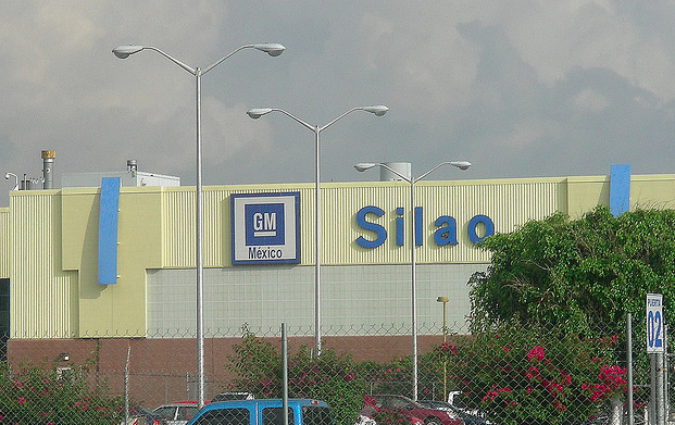 The GM plant in Silao.
