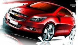 A sketch of the next-gen Chevy Aveo