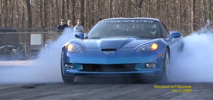 Lingenfelter Blue Metallic Corvette ZR1 Track