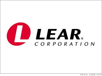 Logo of GM seating supplier Lear Corporation.