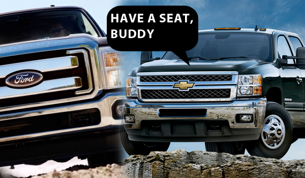 Ford vs chevy slogans #3