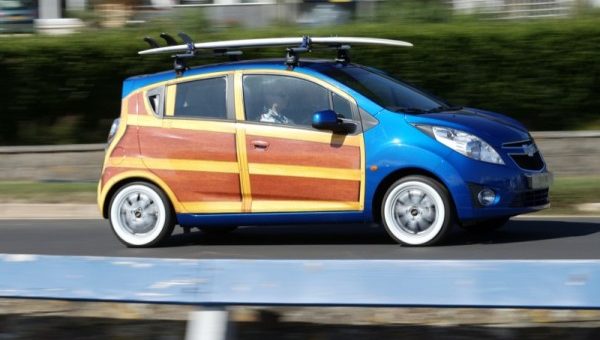 Chevy Spark Woody Wagon