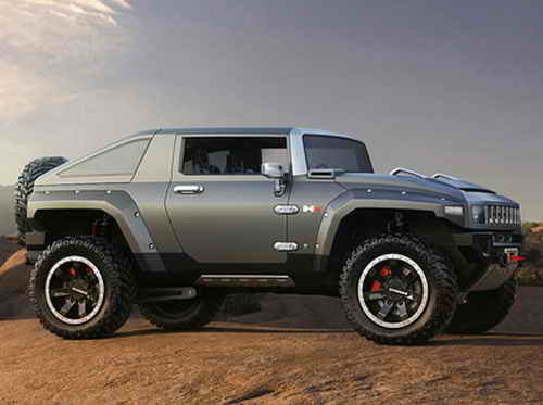 2008 Hummer HX Concept. Could this have been the H4?
