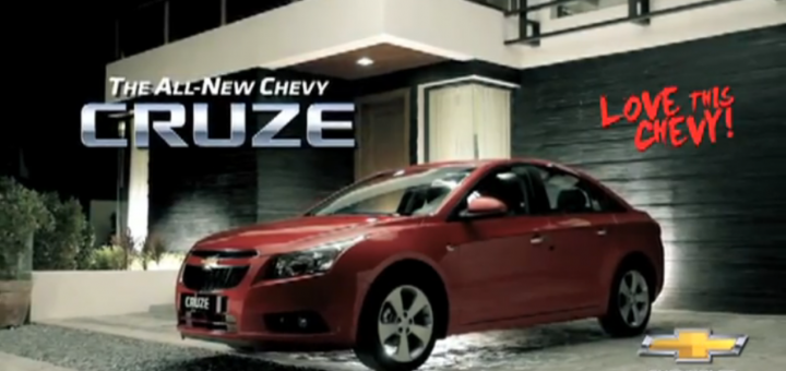 Chevrolet Cruze Ad - Philippines