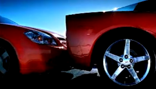 Cobalt bumps Corvette ad