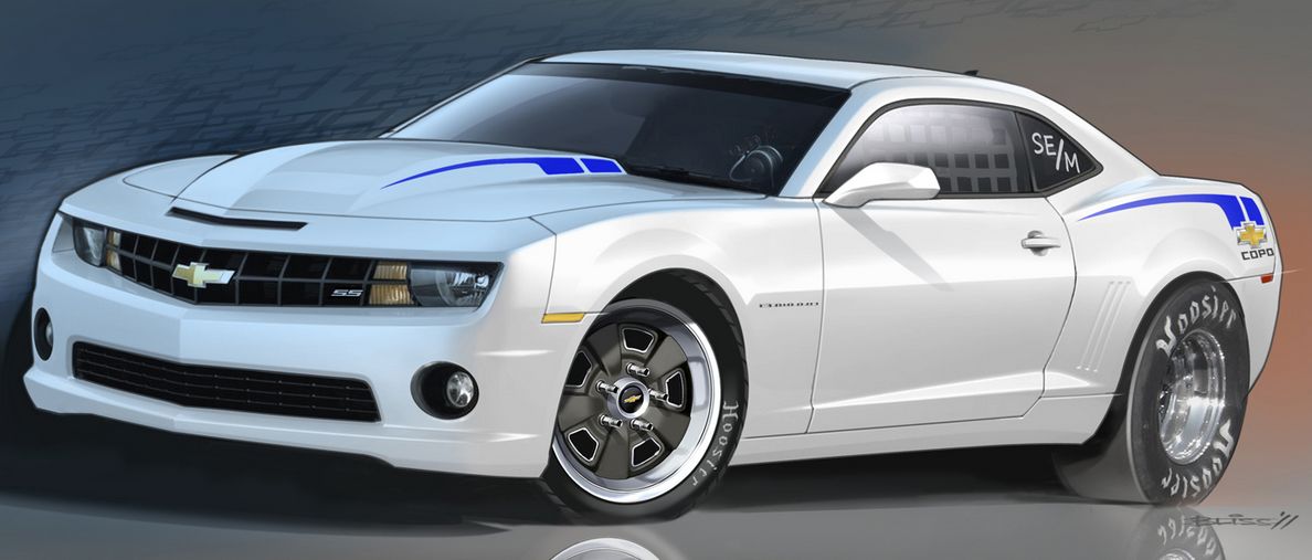 SEMA 2011: Chevrolet Reveals Monstrous COPO Drag Racing Camaro (With ...