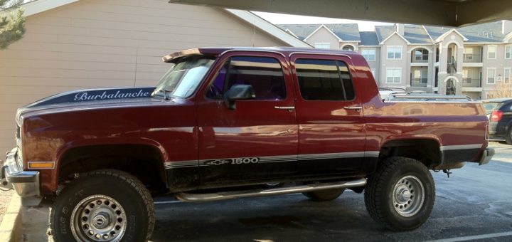 Wordless Wednesdays: Chevy Burbalanche Is Part Suburban ... Wordless Wednesdays: Chevy Burbalanche Is Part Suburban ...